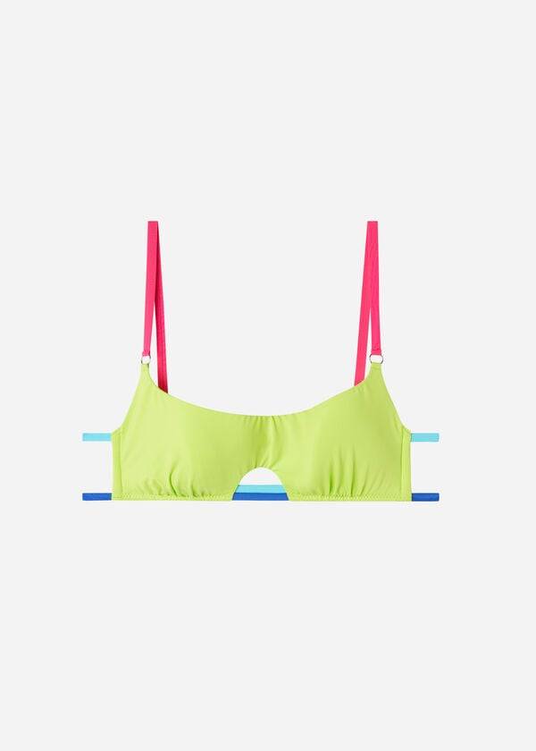 Calzedonia Tank Tokyo Eco Bikinioberteile Damen Grün | CH2190OR