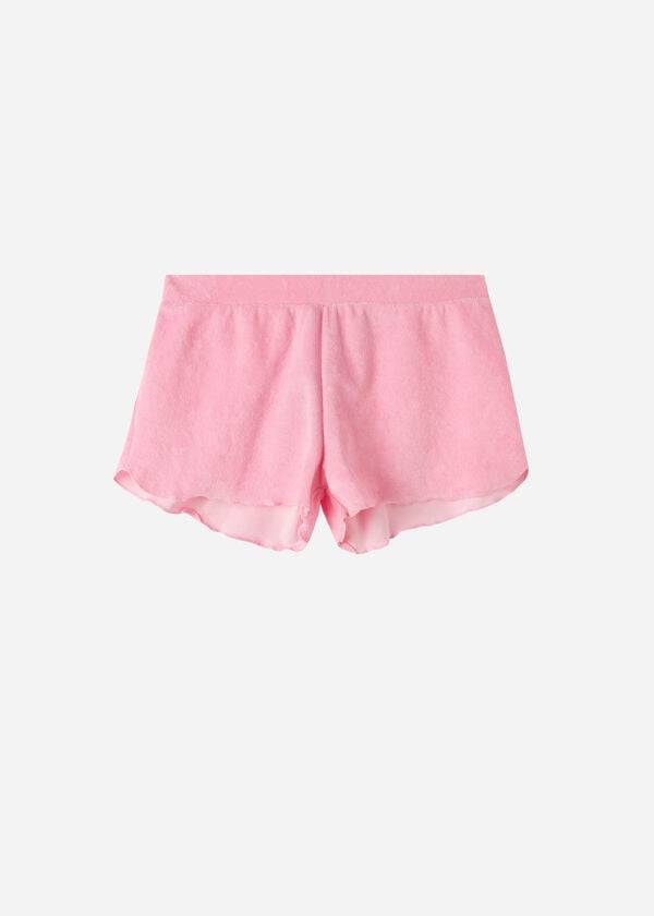 Calzedonia Terrycloth Shorts Cover-Ups Damen Rosa | CH2040GL