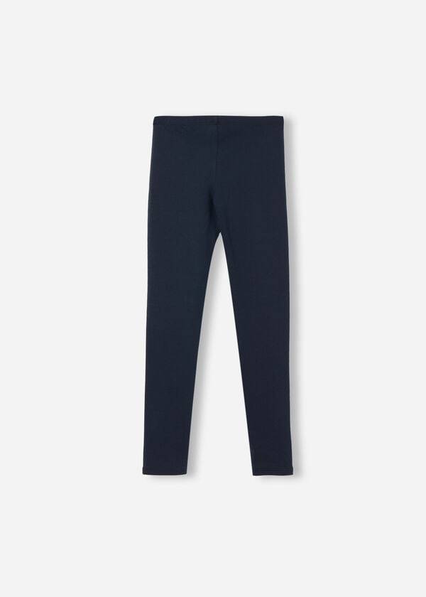 Calzedonia Thermal Leggings Kinder Blau | CH1046OR