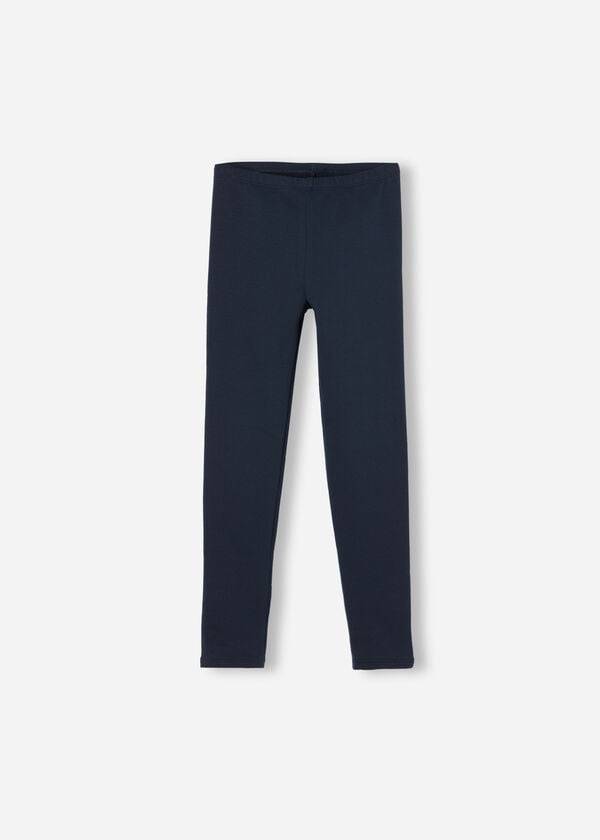 Calzedonia Thermal Leggings Kinder Blau | CH1046OR