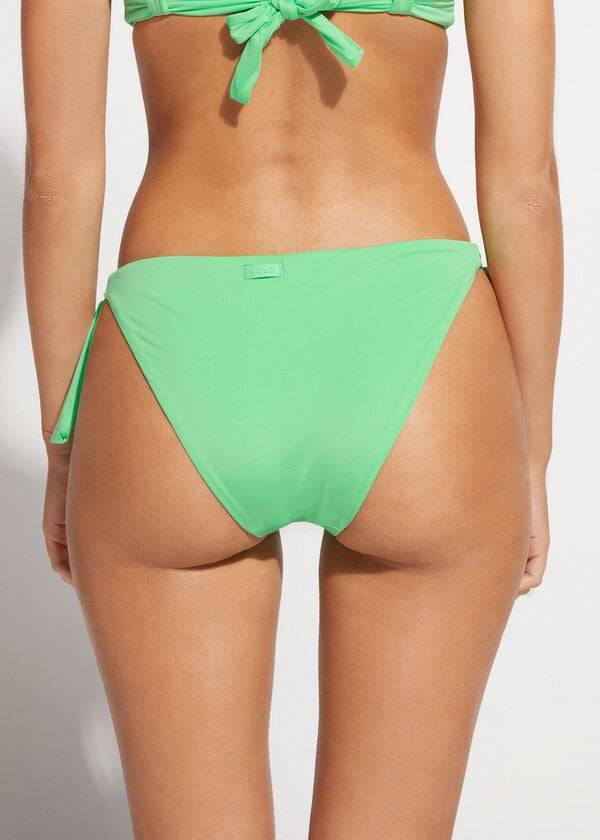 Calzedonia Tied Indonesia Eco Bikinihosen Damen Mintfarben | CH2544HK