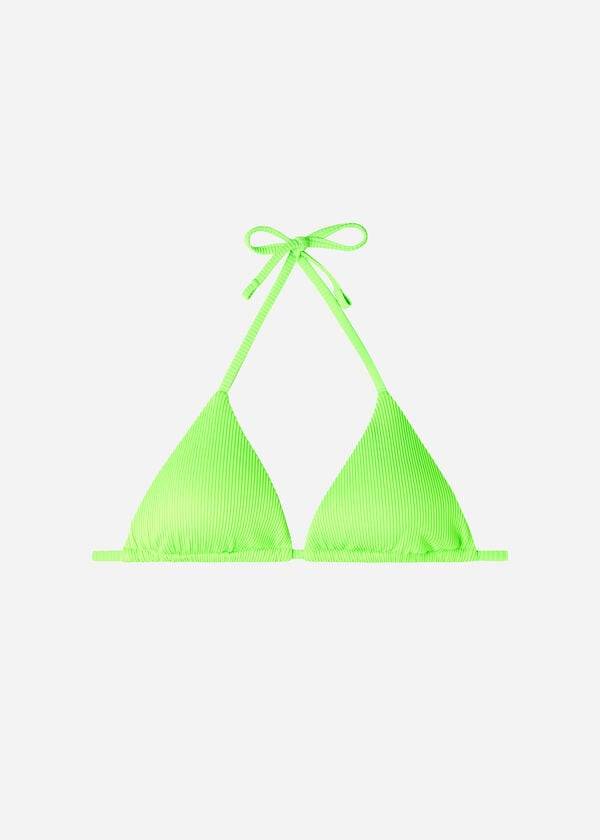 Calzedonia Triangle Badelatschen String New York Bikinioberteile Damen Grün | CH2169FM