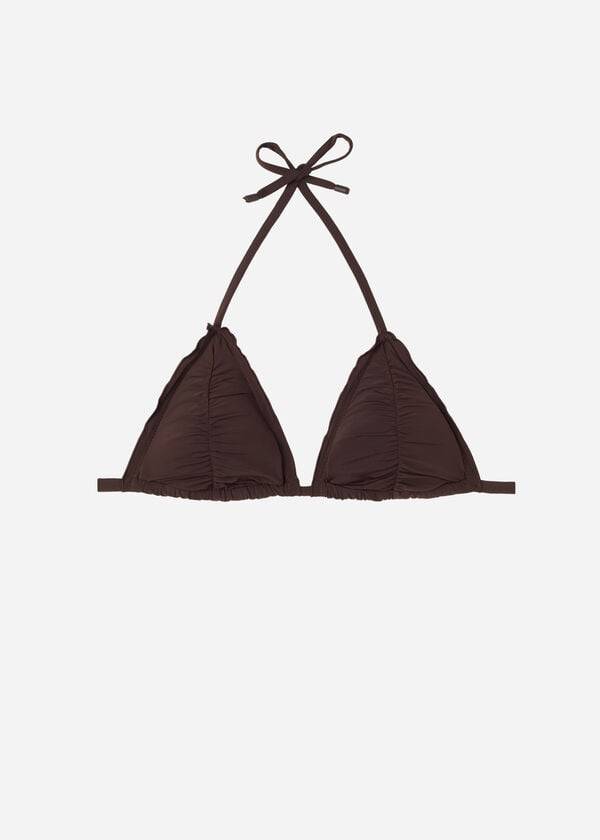 Calzedonia Triangle String Islamorada Bikinioberteile Damen Kaffee | CH2143FM