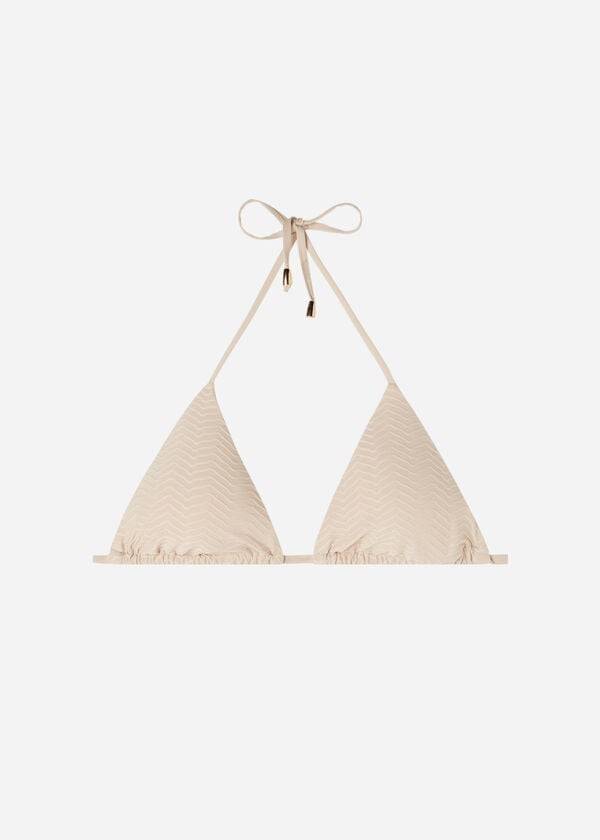 Calzedonia Triangle String The Hamptons Bikinioberteile Damen Beige | CH2130QZ