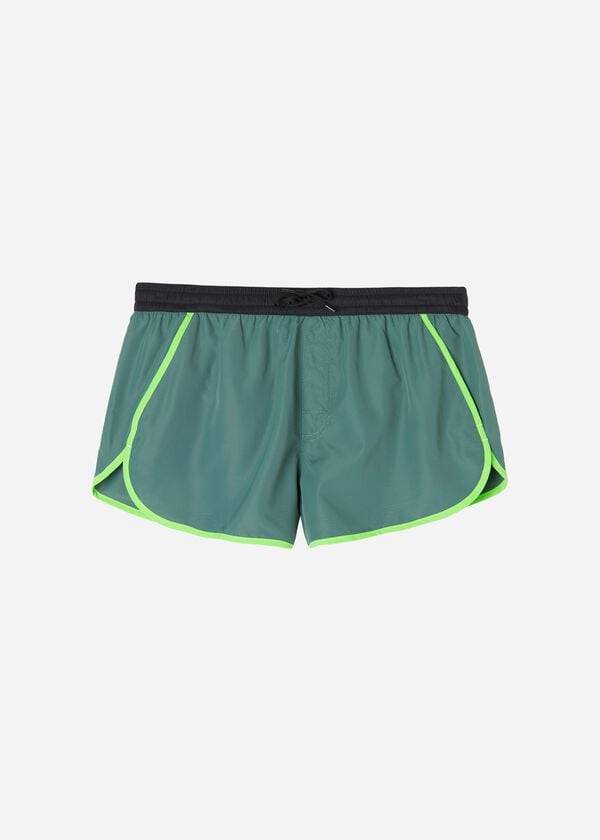 Calzedonia Venice Beach Badehose Herren Grün | CH1279IS