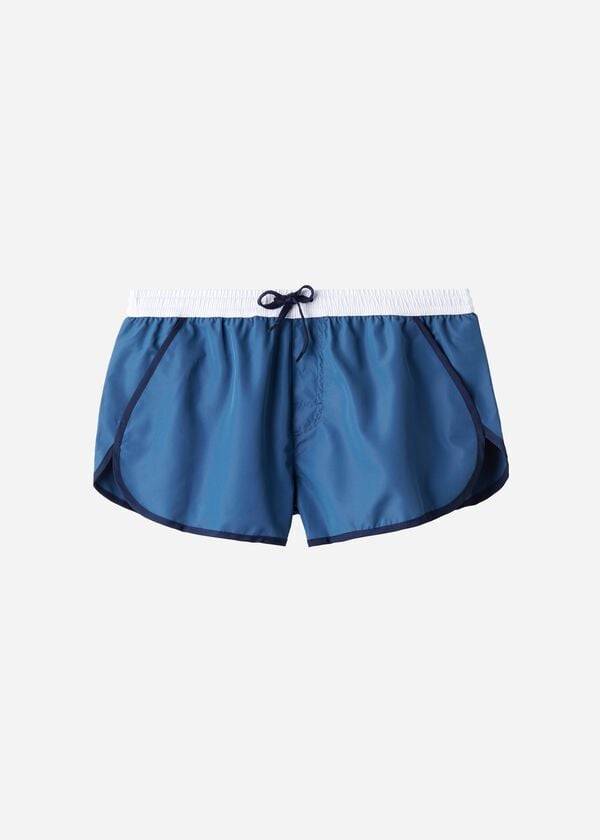 Calzedonia Venice Beach Badehose Herren Blau Weiß | CH1280OR