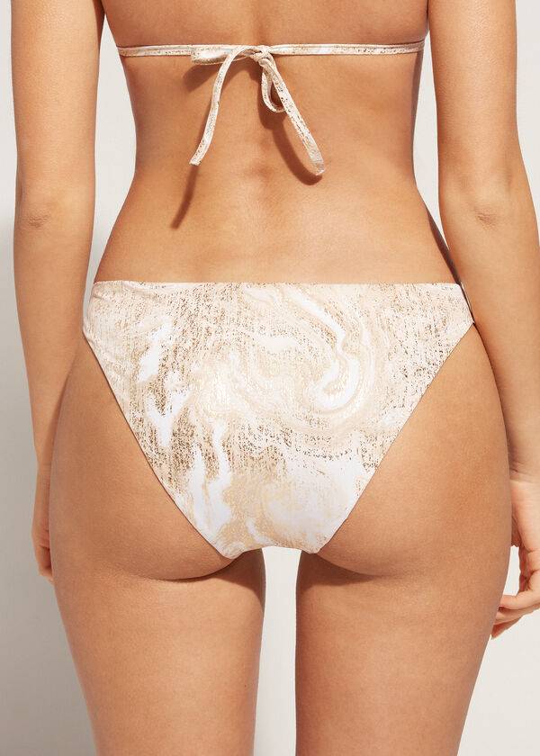 Calzedonia with Rings Melbourne Bikinihosen Damen Gold | CH2531EX